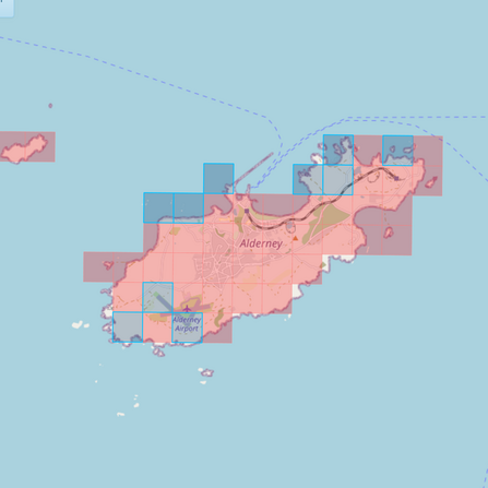 BBS Alderney Square Map